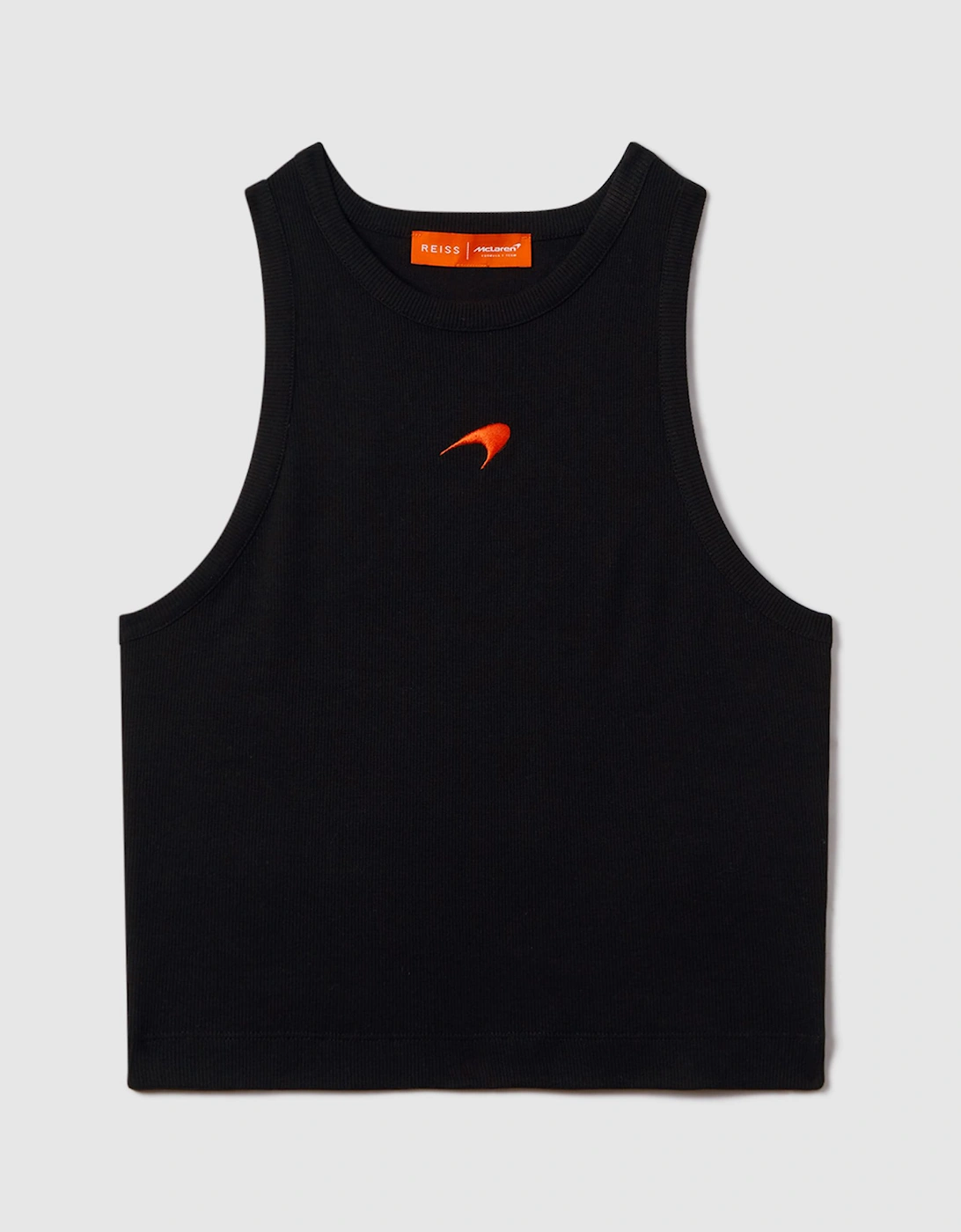 McLaren F1 Ribbed Cotton Embroidered Vest, 2 of 1