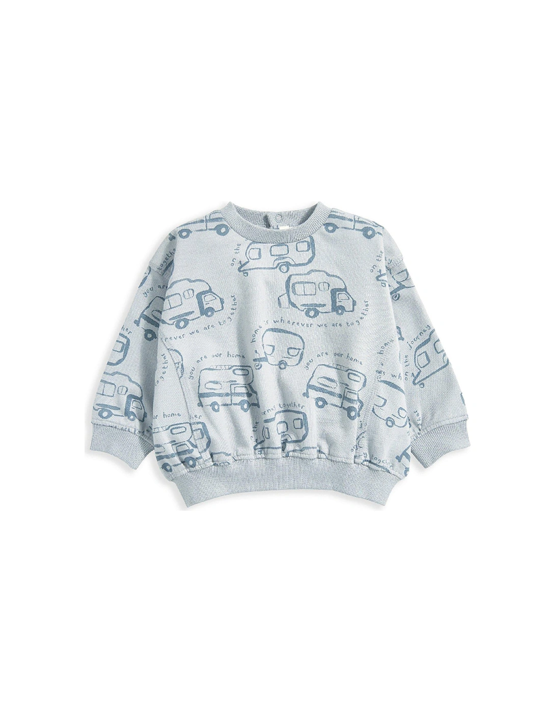 Baby Boys You Are Our Home Sweatshirt - Blue, 2 of 1