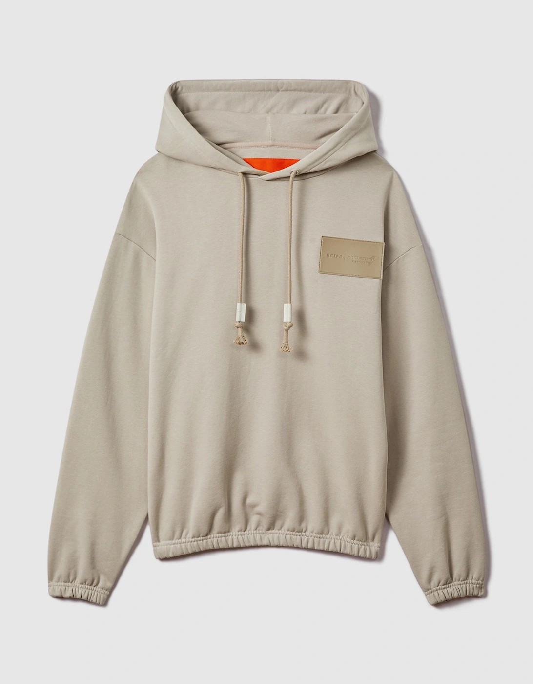 McLaren F1 Leather Patch Drawstring Hoodie, 2 of 1