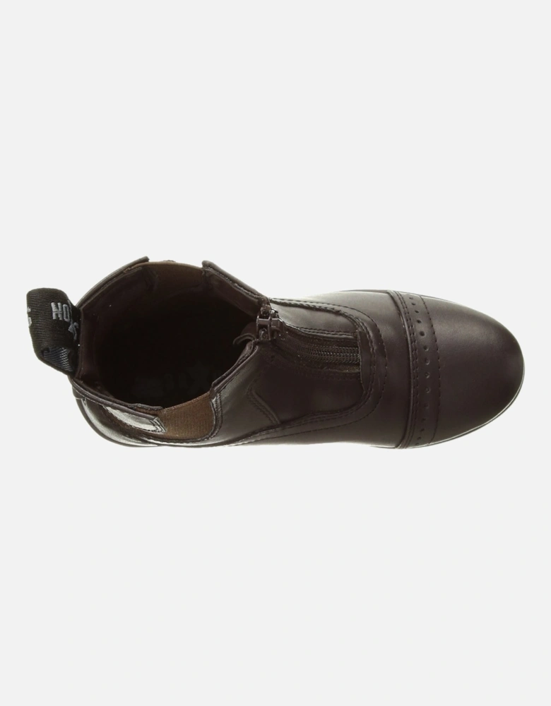 Unisex Syntovia Zip Paddock Boots