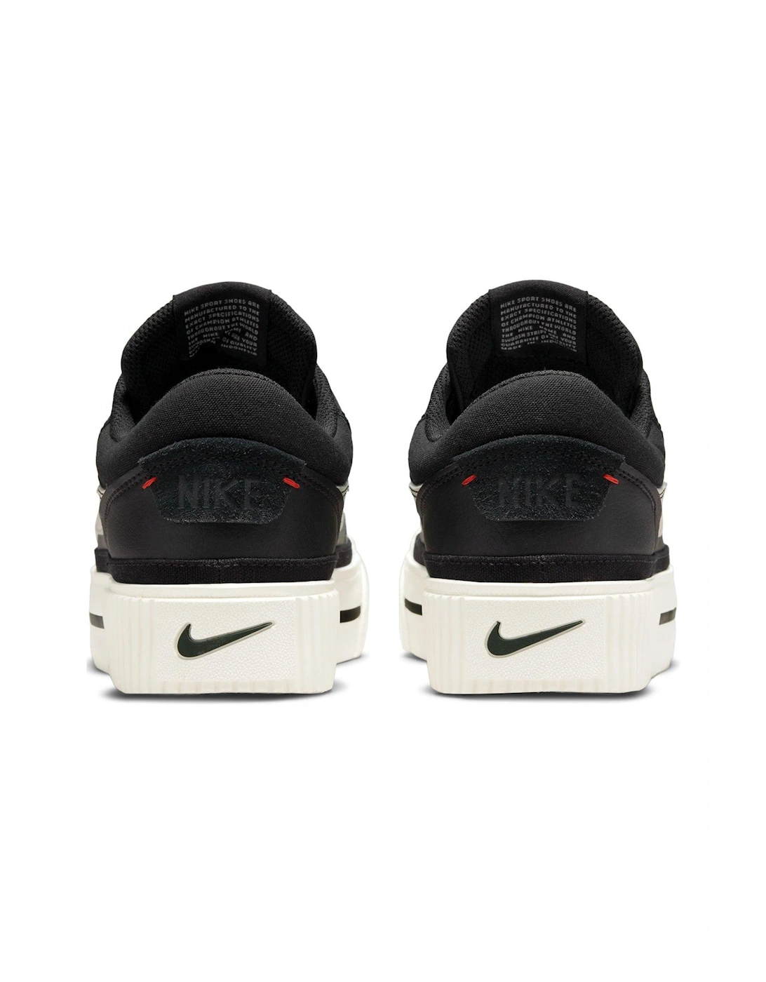 Court Legacy Lift Trainers - Black/White