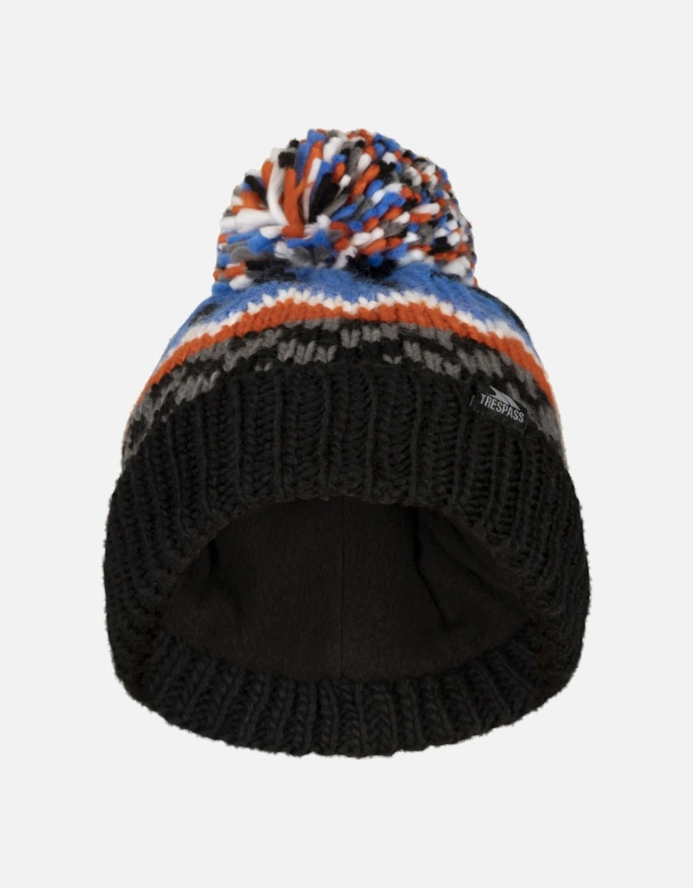 Childrens/Kids Twiglet Chunky Knit Fleece Lined Hat