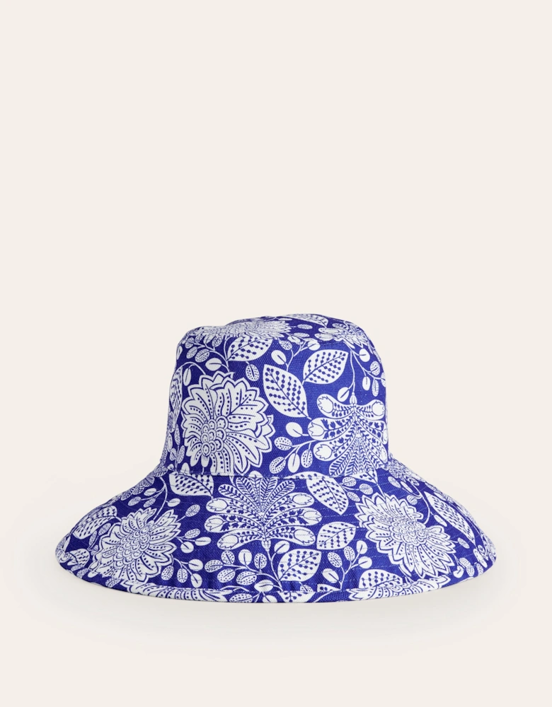 Printed Canvas Bucket Hat