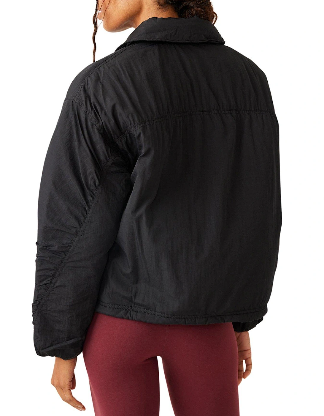 Women's Movement Off The Bleachers Coaches Jacket - Black