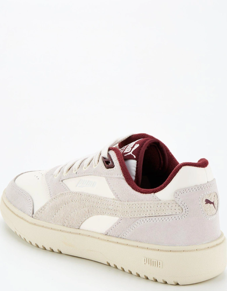 Womens Doublecourt PRM Trainers - White/Red