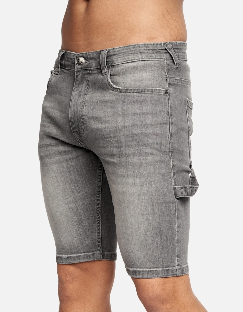 Mens Carpenter Denim Vintage Shorts