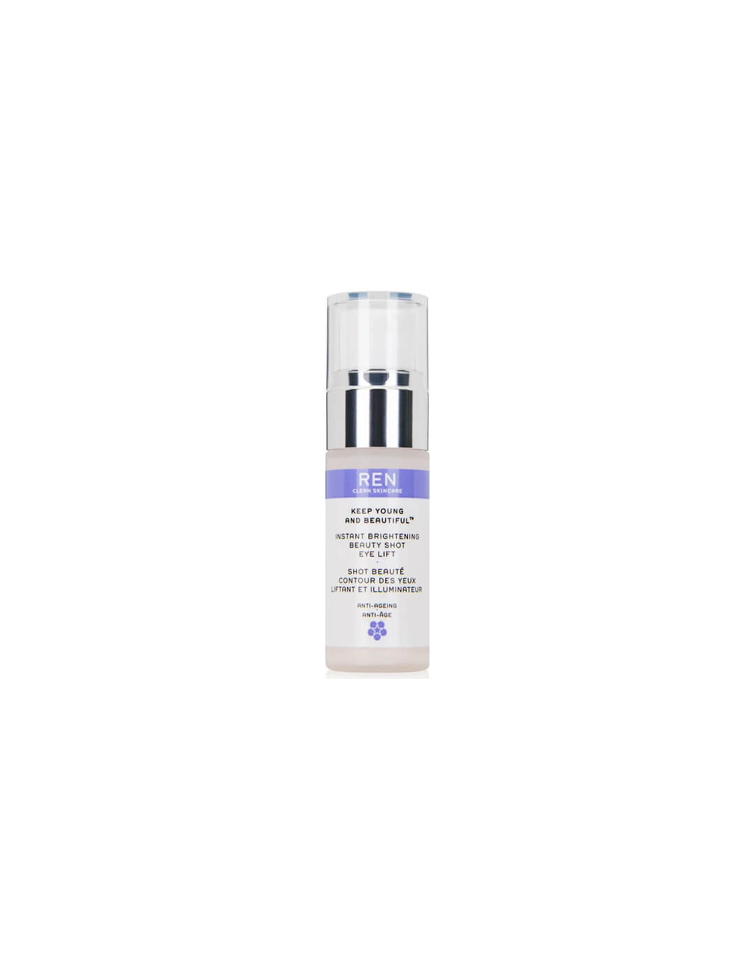 Keep Young and Beautiful Instant Brightening Beauty Shot Eye Lift 15ml - REN Clean Skincare, 2 of 1