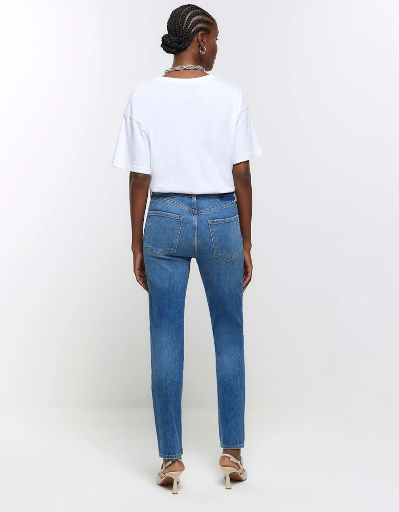 Slim Leg Jean - Dark Denim