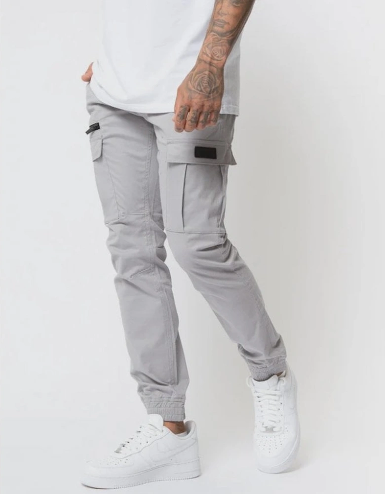 Nuovo Cargo Trousers - Light Grey