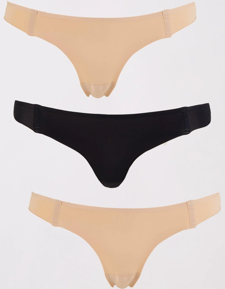 Bonded Thong 3pack - Multi