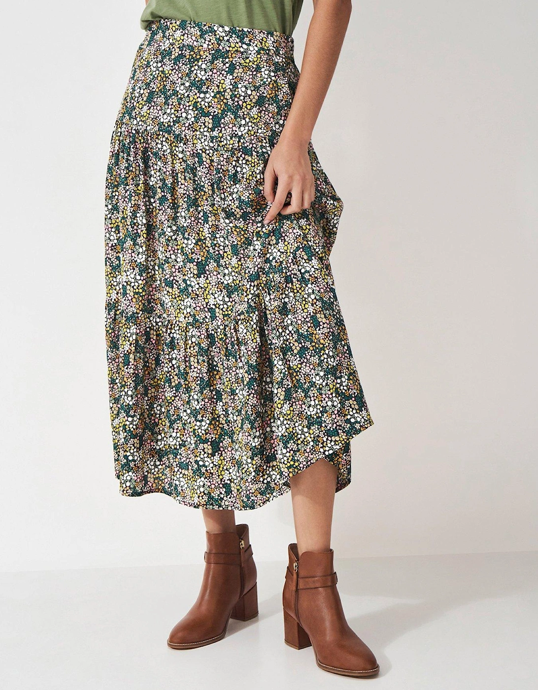 Floral Print Sienna Skirt - Multi, 2 of 1