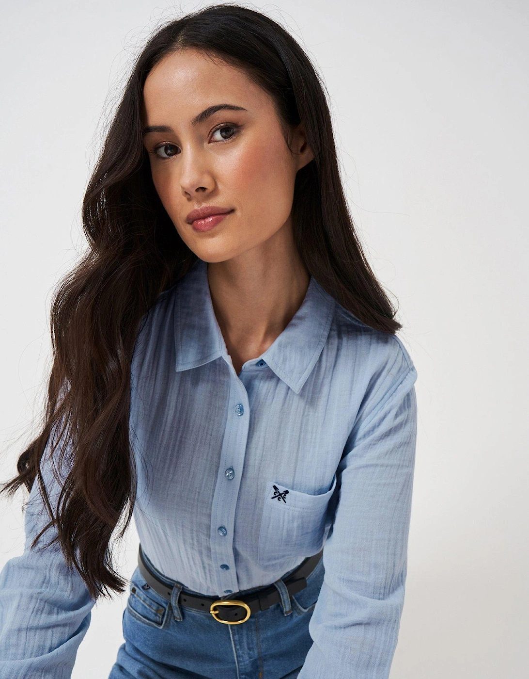 Relaxed Harlie Shirt - Blue, 2 of 1