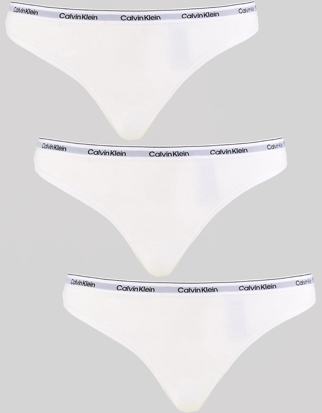 Modern 3 Pack Thong - White, 3 of 2