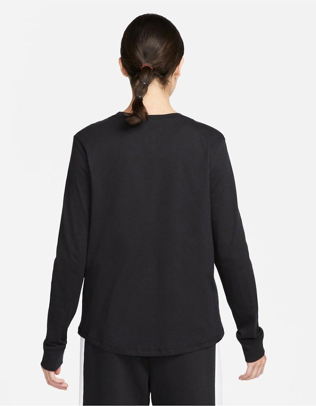Sportswear Premium Essentials Long-Sleeve T-Shirt - Black