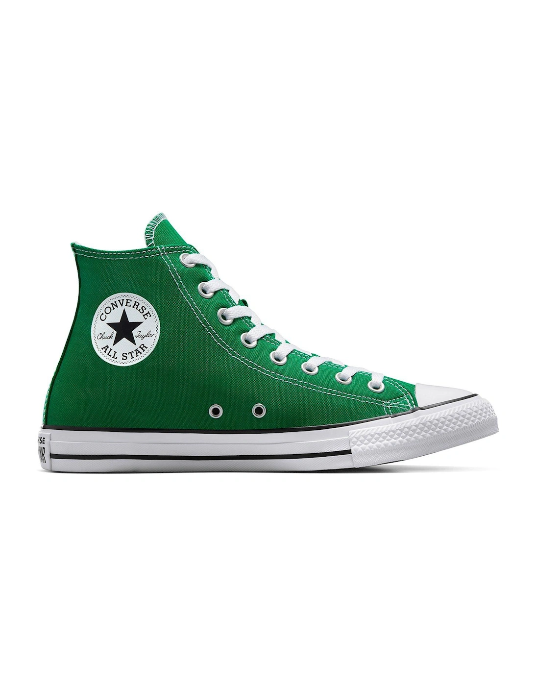 Mens Hi Top Trainers - Bright Green, 2 of 1