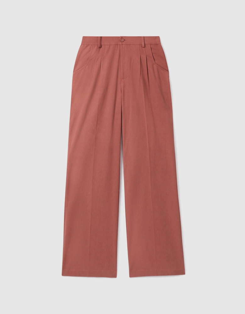 Paige Tailored Wide Leg Trousers