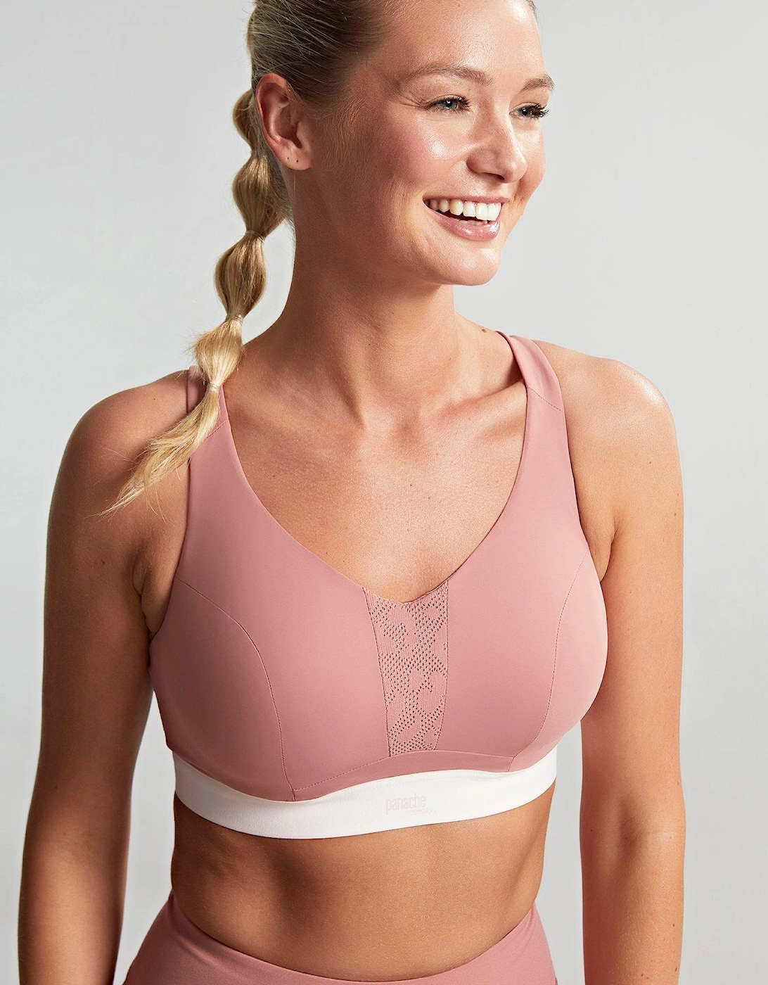 Ultra Perform Non Padded Sports Bra Sienna, 2 of 1