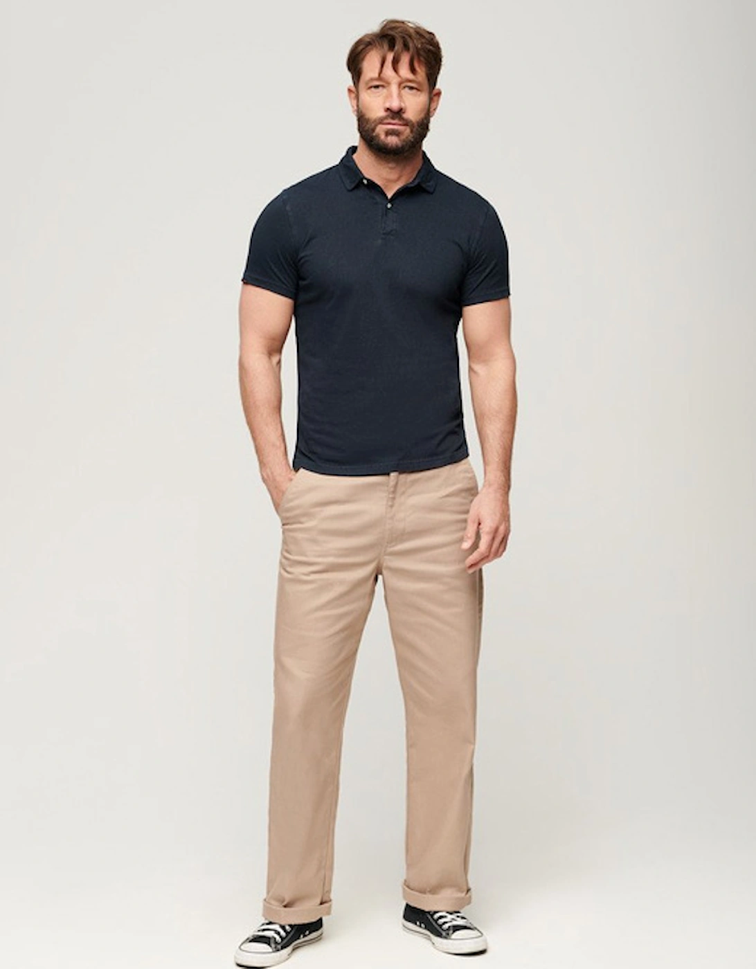 Men's Studios Jersey Polo Eclipse Navy