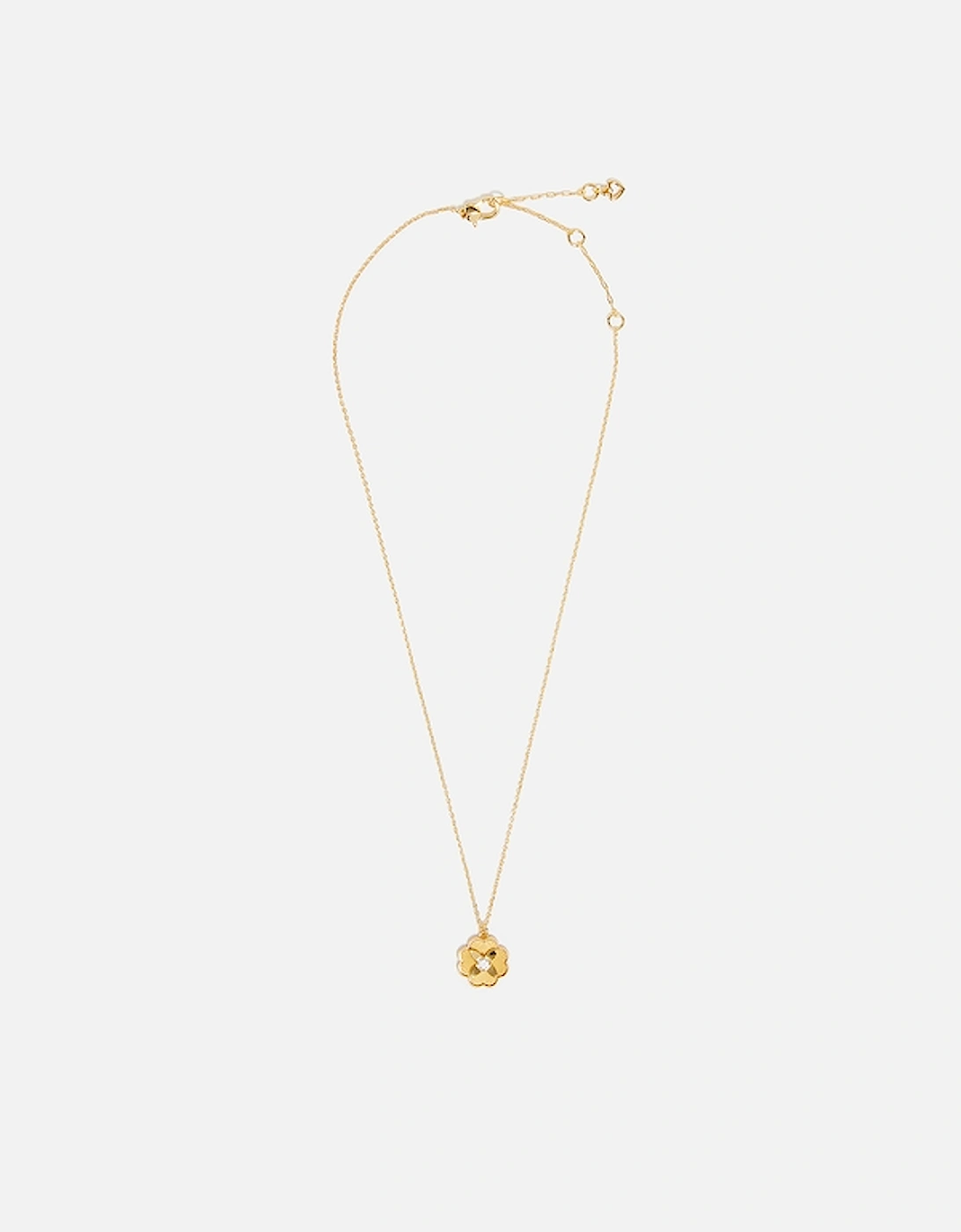 New York Heritage Bloom Gold-Tone Pendant Necklace, 2 of 1