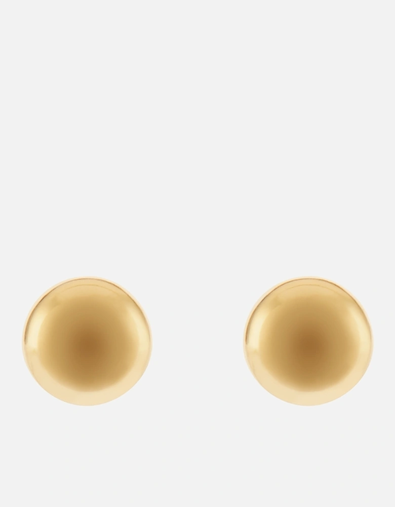 New York Mini Ball Gold-Tone Stud Earrings