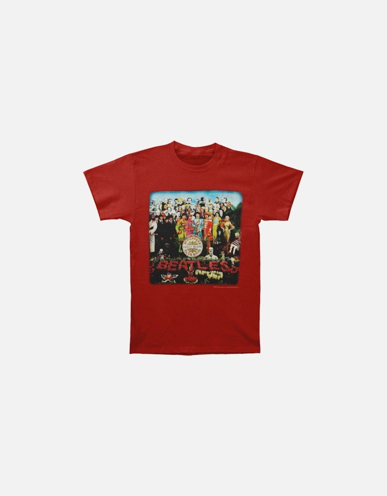 Unisex Adult Sgt Pepper Back Print T-Shirt
