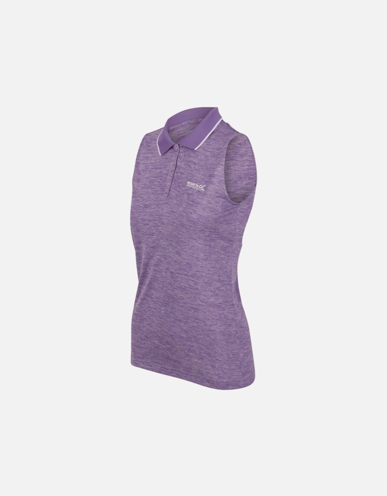 Womens/Ladies Tima II Sleeveless Polo Shirt