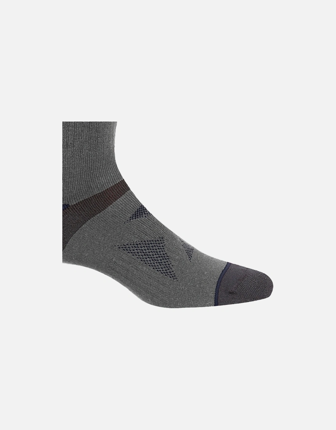 Unisex Adult Wool Hiking Boot Socks (Pack of 2)