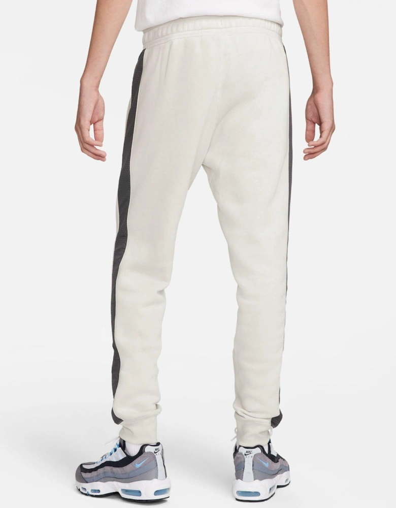 Mens Taping Joggers - White