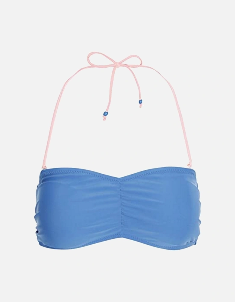 Womens/Ladies Linear Bandeau Bikini Top
