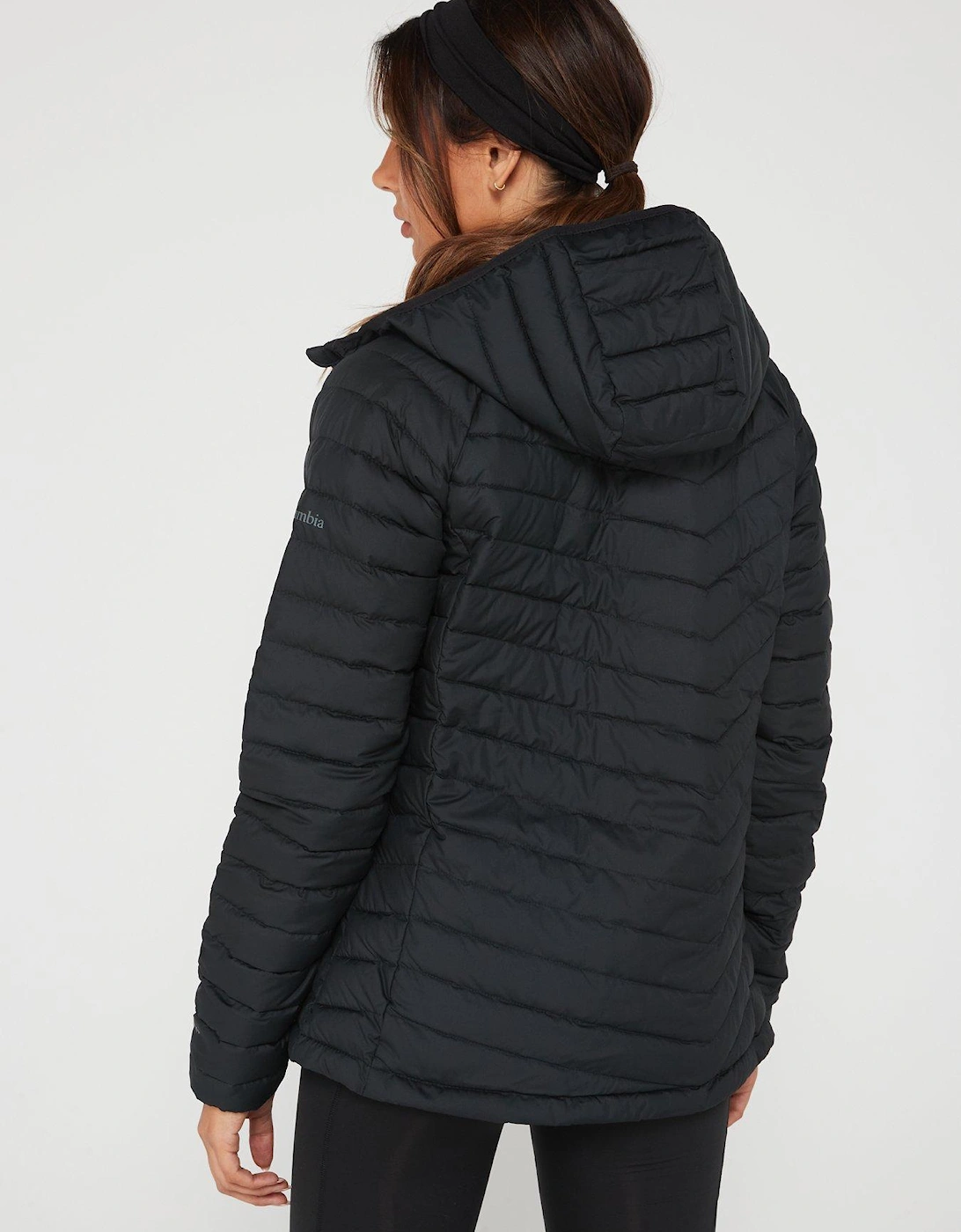Women's Powder Lite Hooded Jacket - Black