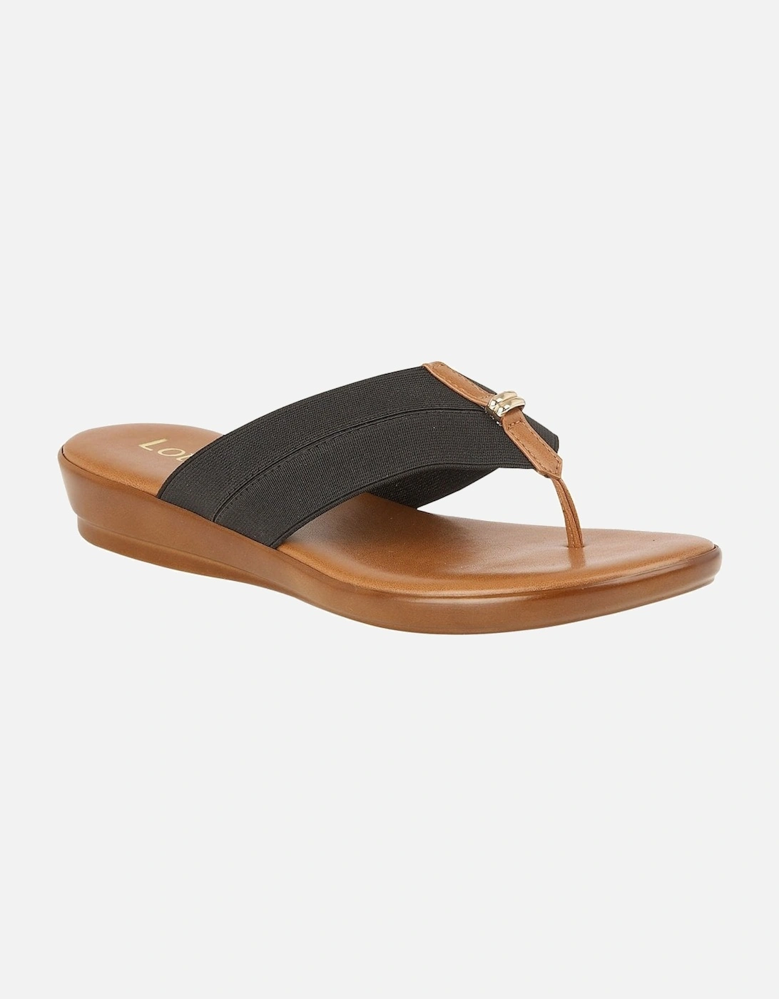 Hera Womens Toe Post Sandals, 5 of 4