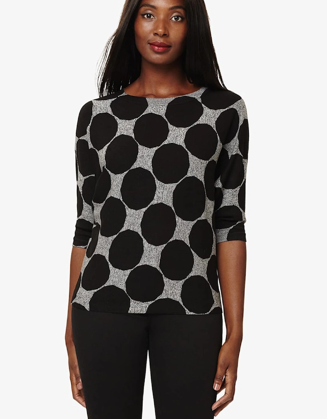 Sloane Spot Batwing Knit, 6 of 5