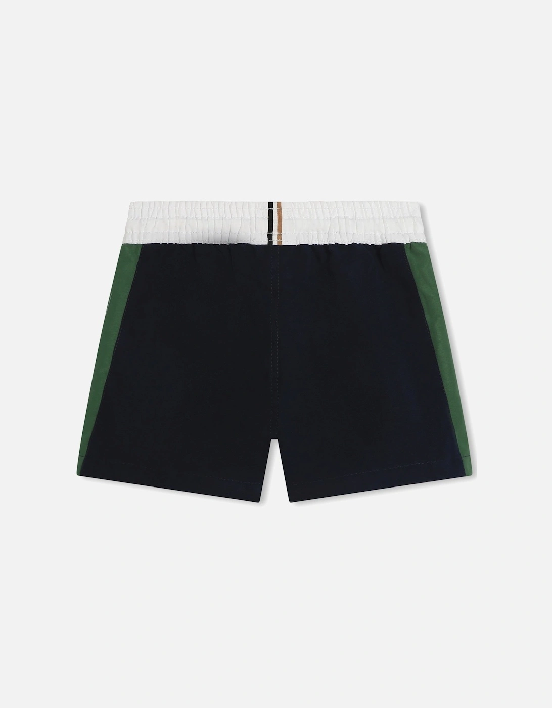 BABY/TODDLER NAVY/GREEN SWIM SHORTS