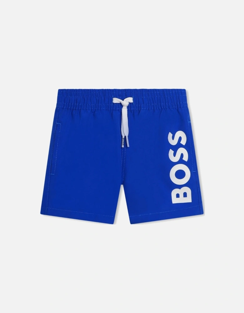 Boss Baby/Toddler Swim Shorts.Electric Blue