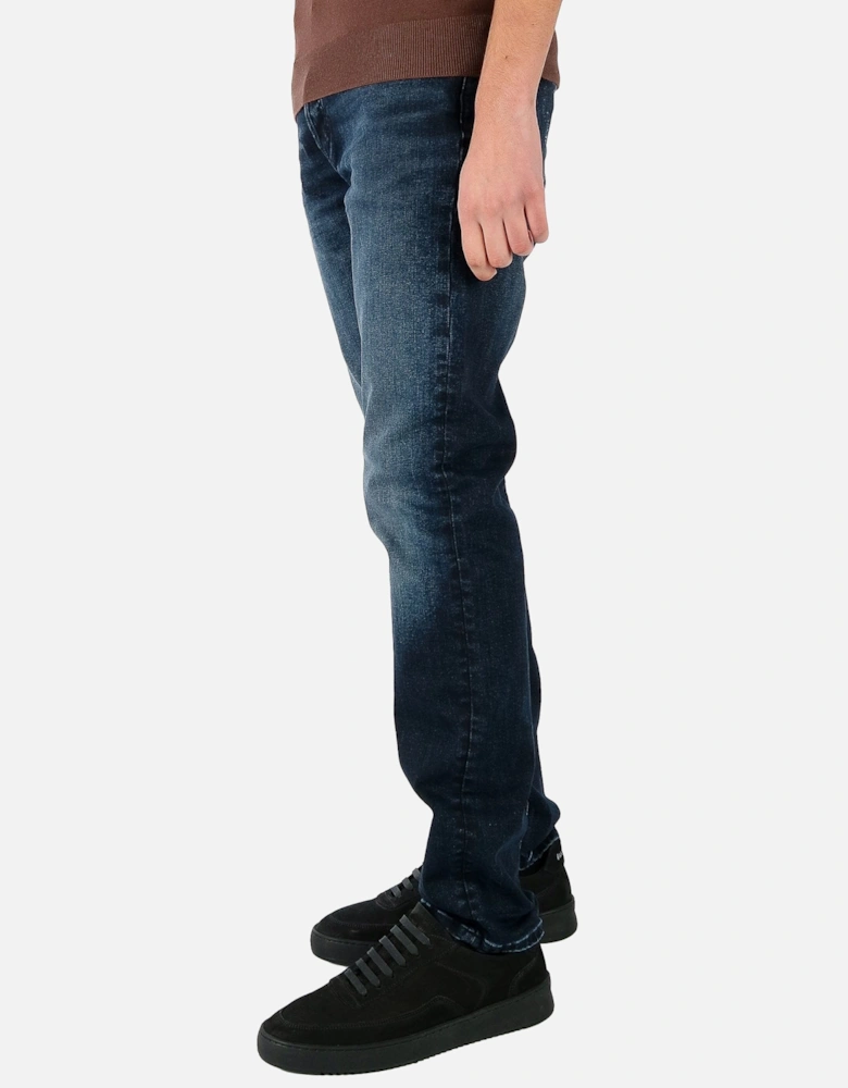 Razor Dark Wash Stretch Slim Jean