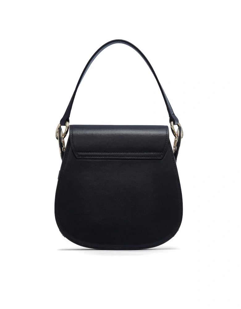 Chelsea Soft Black Saddle Bag