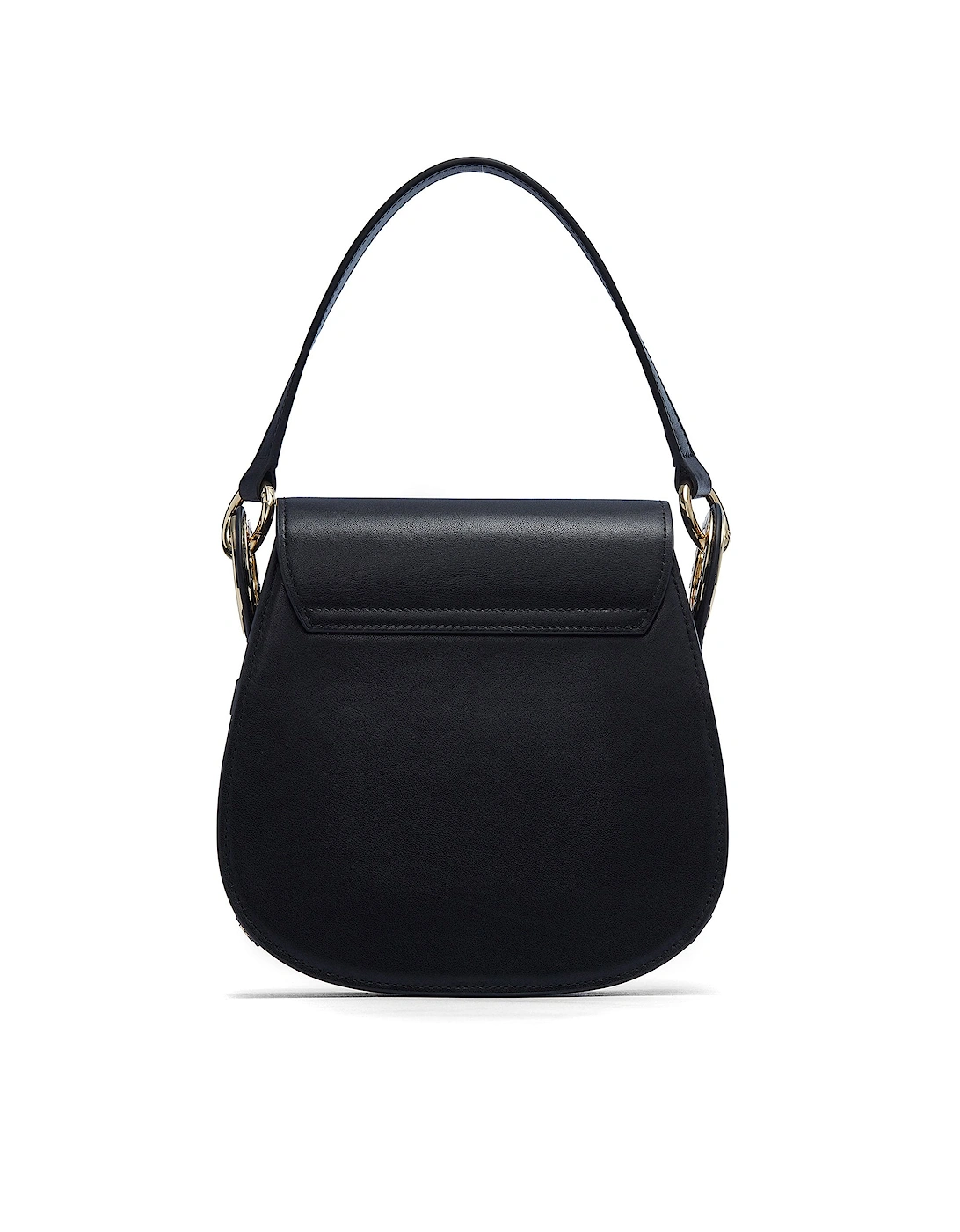 Chelsea Soft Black Saddle Bag