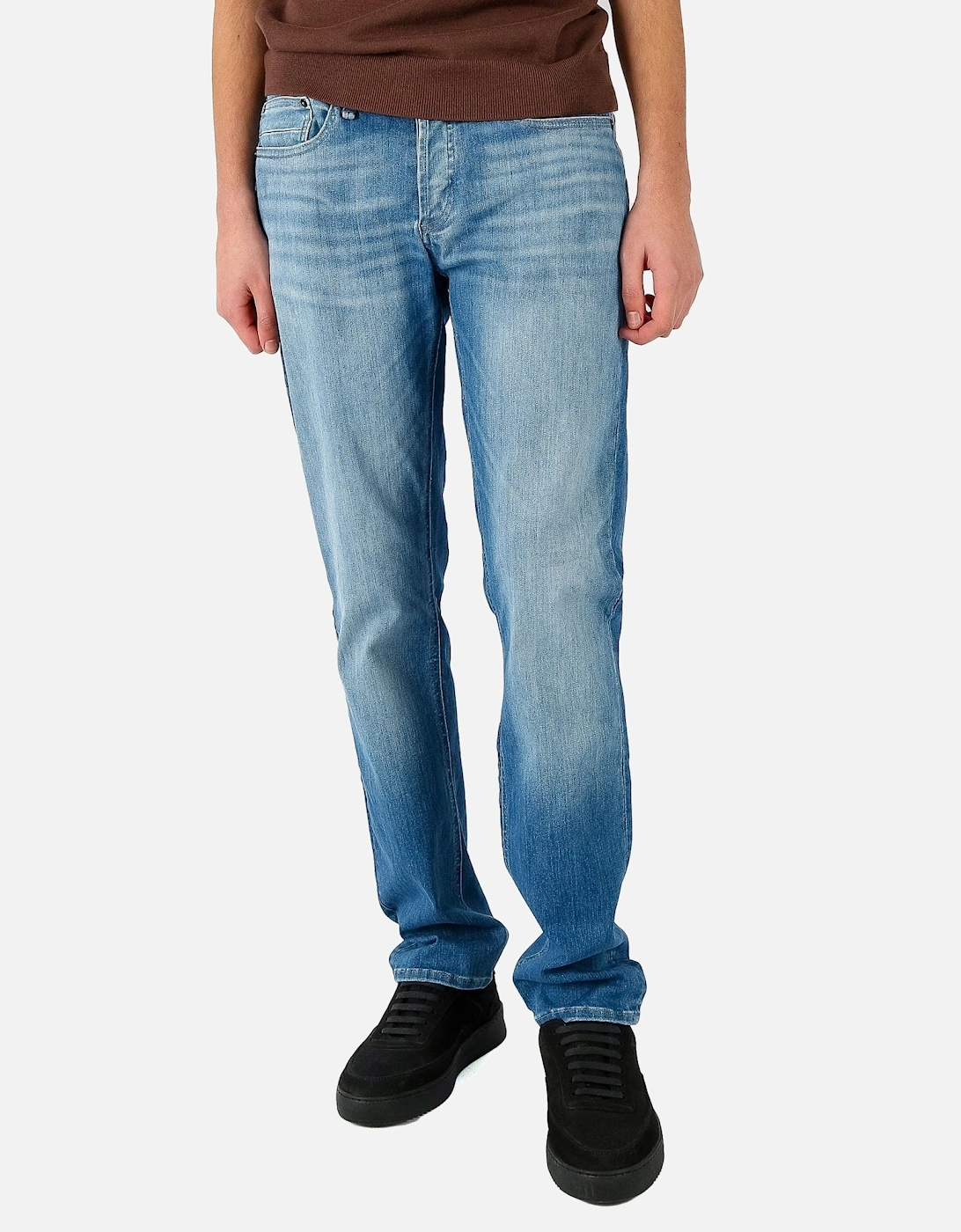 Razor Stretch Slim Blue Wash Denim Jean, 5 of 4