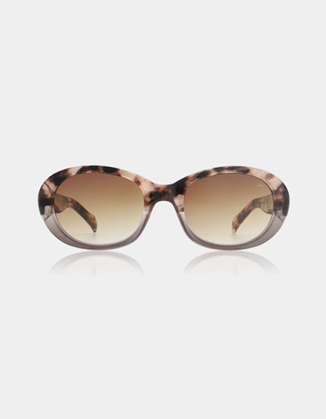 A Kjaerbede Anma Sunglasses Coquina/Grey Transparent