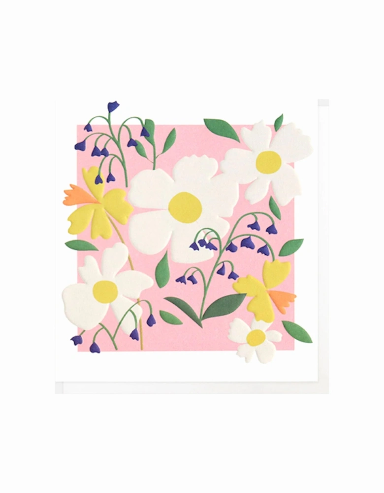 Pink Floral Everyday Card