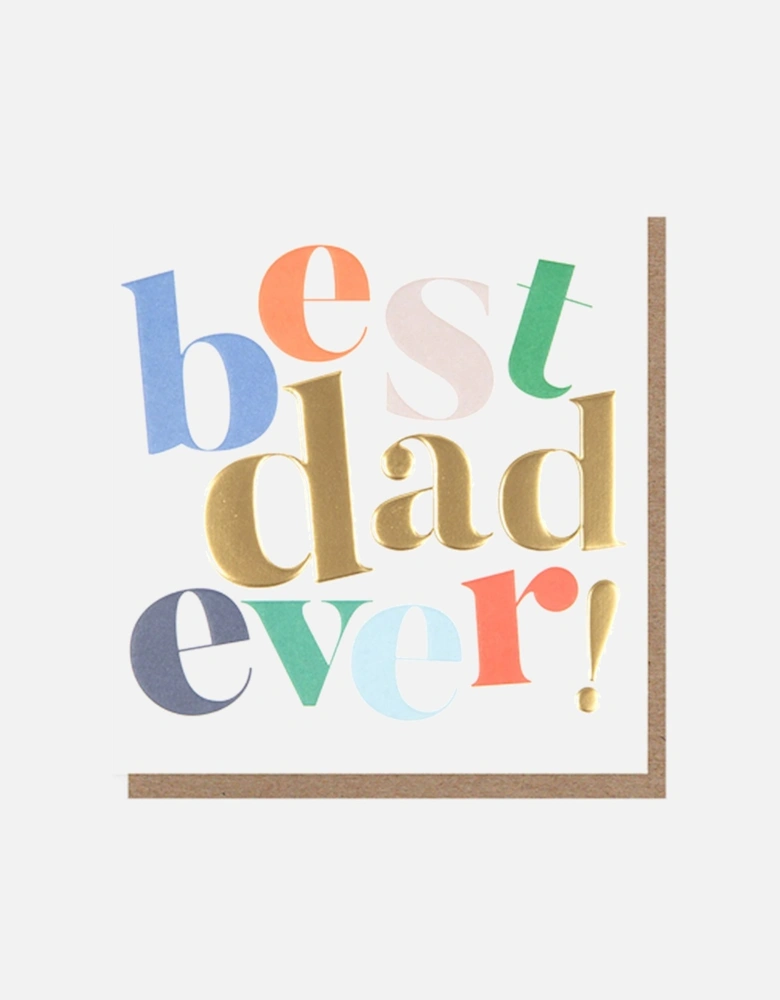 Best Dad Ever Father's Day Card