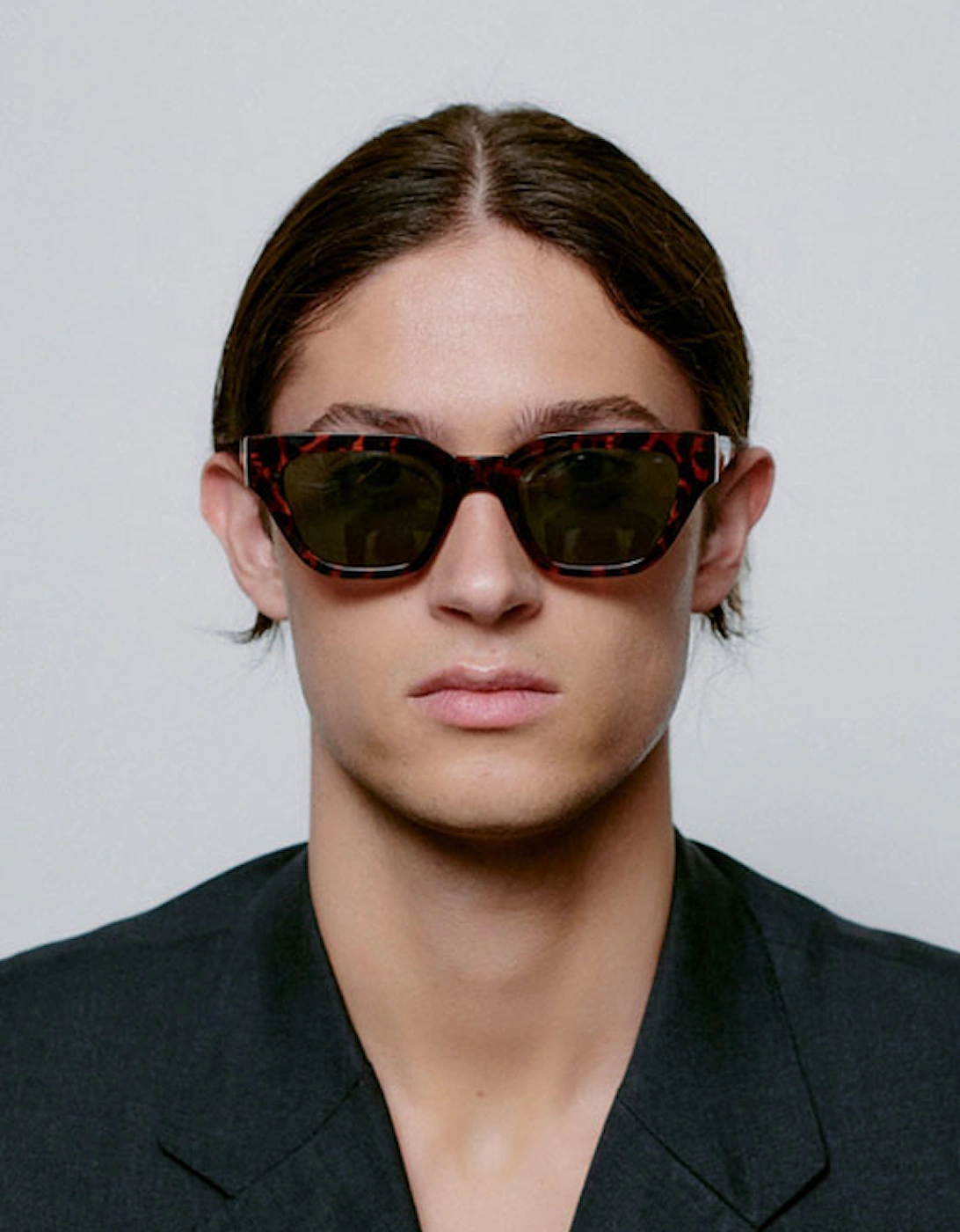 A Kjaerbede Kaws Sunglasses Demi Tortoise