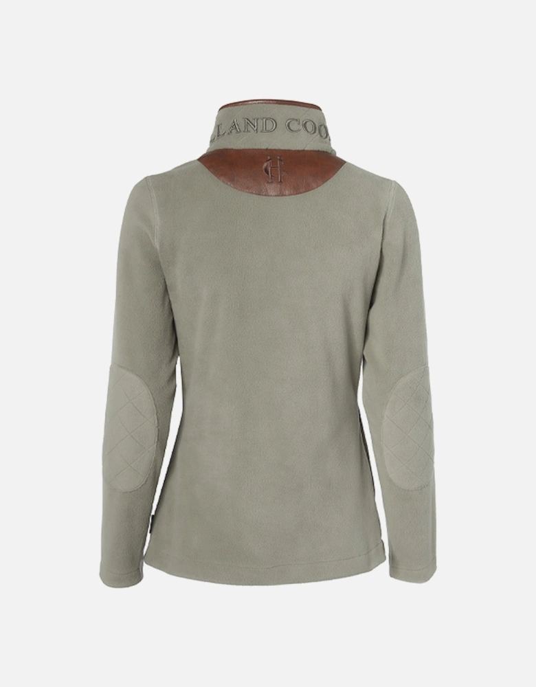 Country Fleece Half Zip Sage