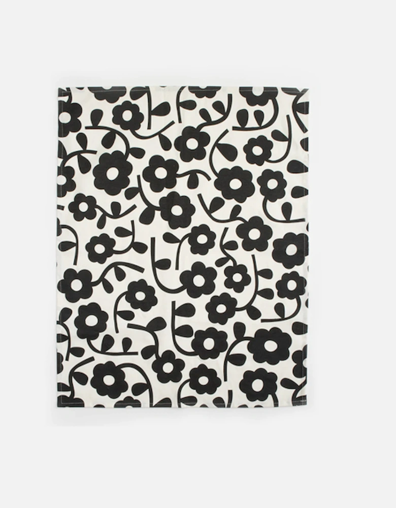 Multi/Mono Floral Set of 2 Tea Towels