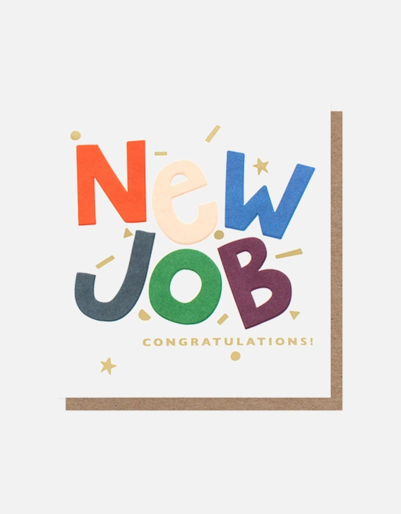 Congratulations New Job Card