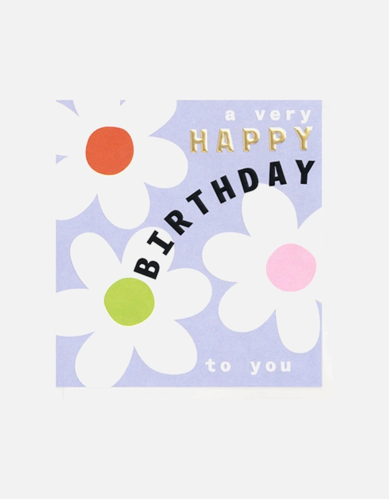 Flowers Birthday Card