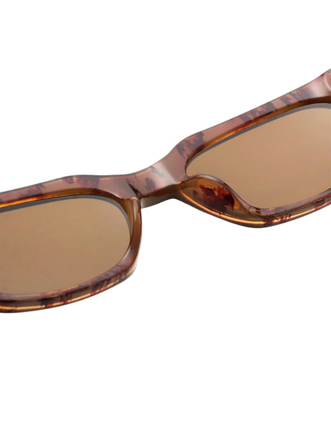 A Kjaerbede Bror Sunglasses Brown/Demi Light Brown Transparent