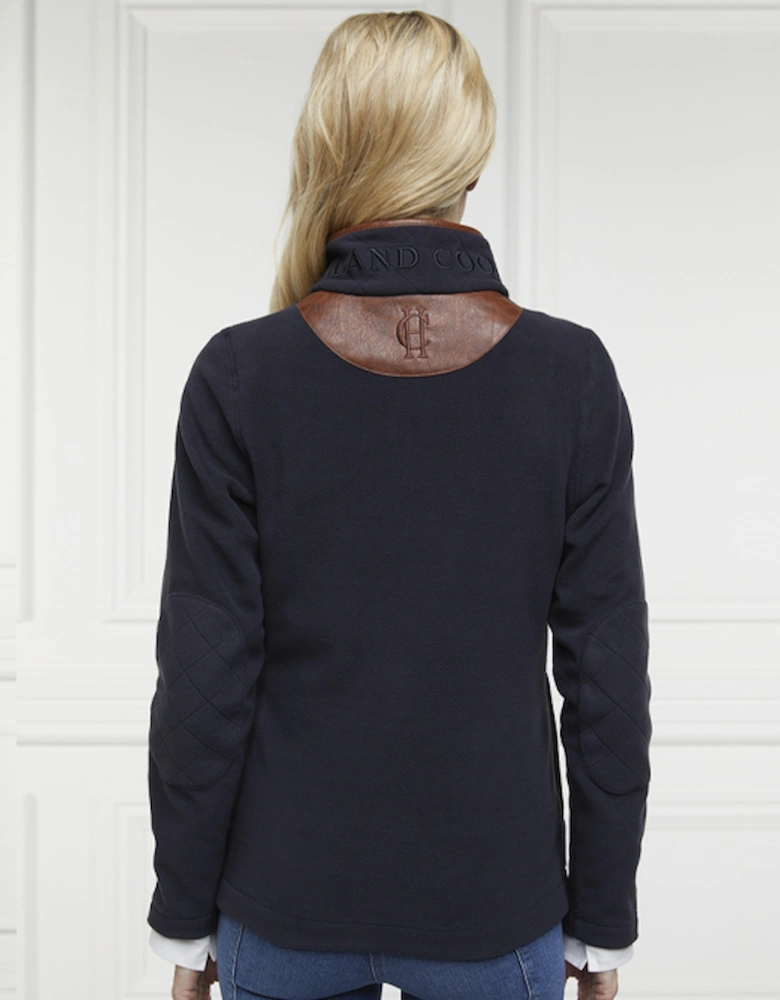 Country Fleece Half Zip Ink Navy