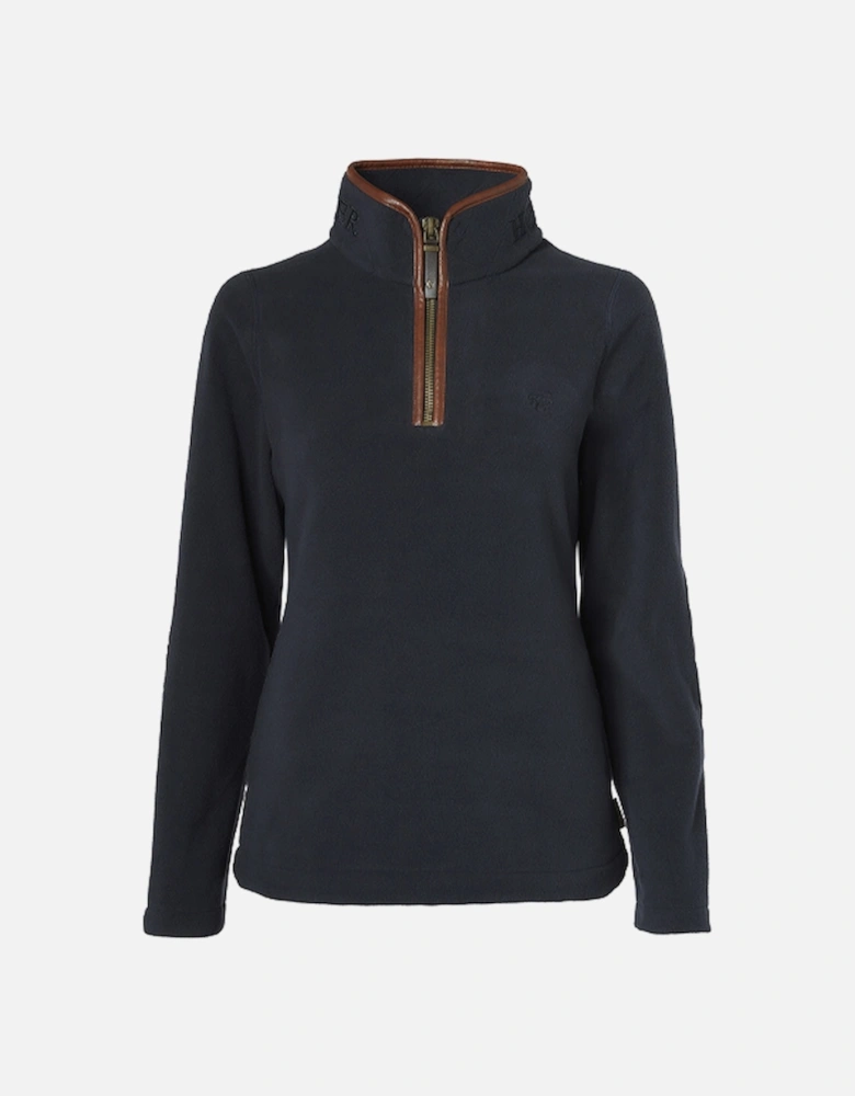 Country Fleece Half Zip Ink Navy