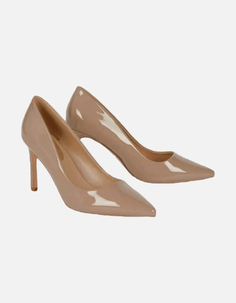Womens/Ladies Dash Gloss Pointed Court Shoes